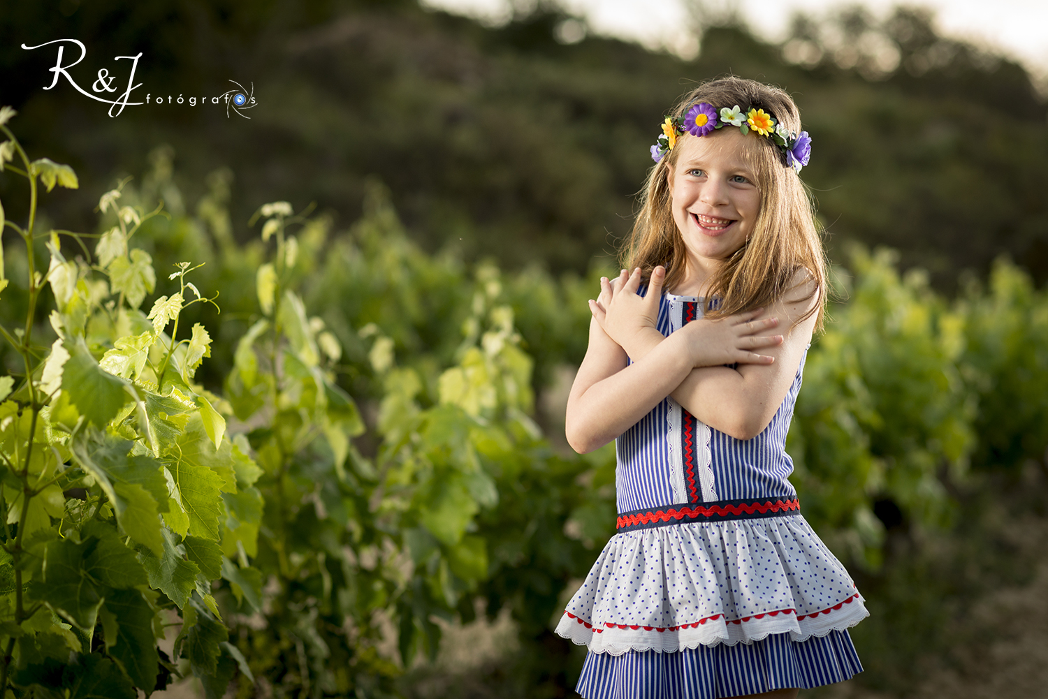Fotos de niños, Fotografos de niños en Logroño, La Rioja, fotos en la naturaleza